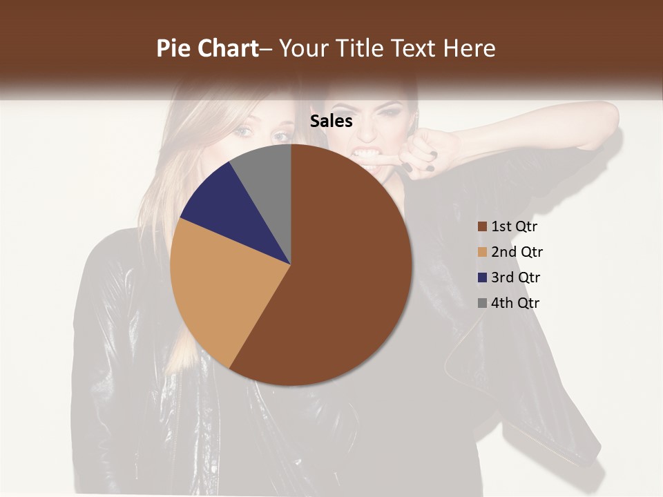 Caucasian Calm Coastal PowerPoint Template