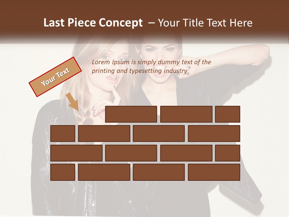 Caucasian Calm Coastal PowerPoint Template