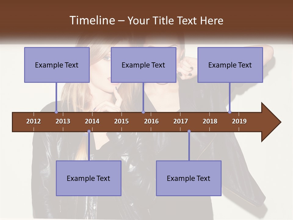 Caucasian Calm Coastal PowerPoint Template