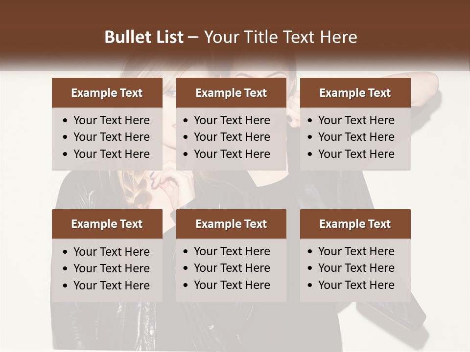 Caucasian Calm Coastal PowerPoint Template