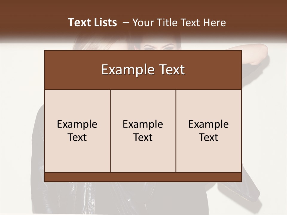Caucasian Calm Coastal PowerPoint Template