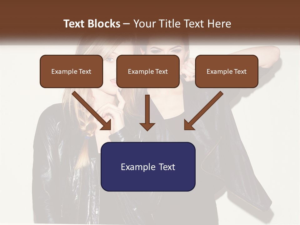 Caucasian Calm Coastal PowerPoint Template