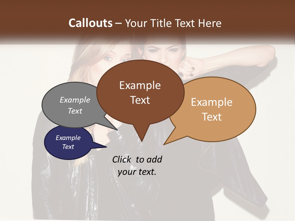 Caucasian Calm Coastal PowerPoint Template
