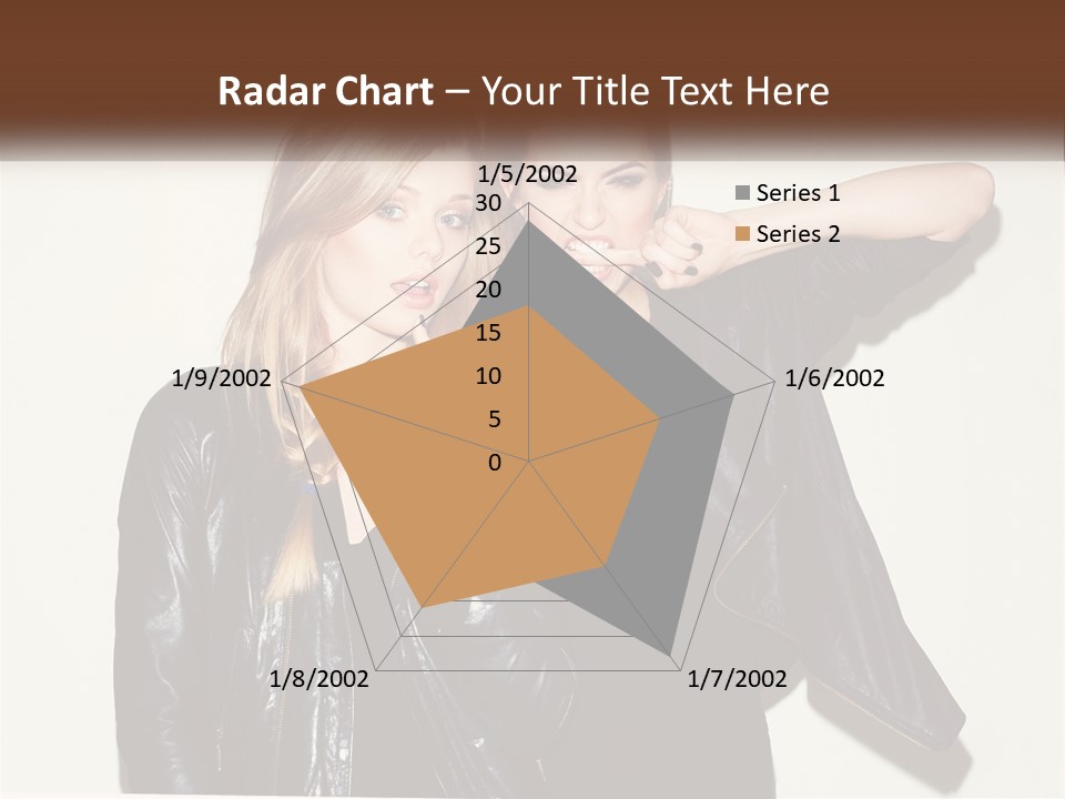 Caucasian Calm Coastal PowerPoint Template