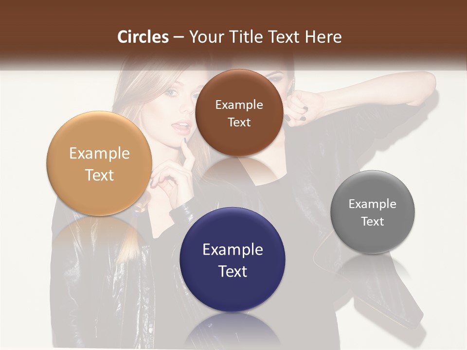 Caucasian Calm Coastal PowerPoint Template