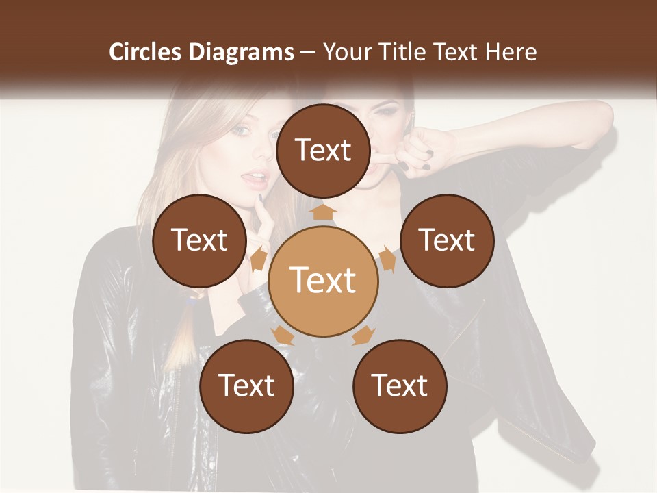 Caucasian Calm Coastal PowerPoint Template