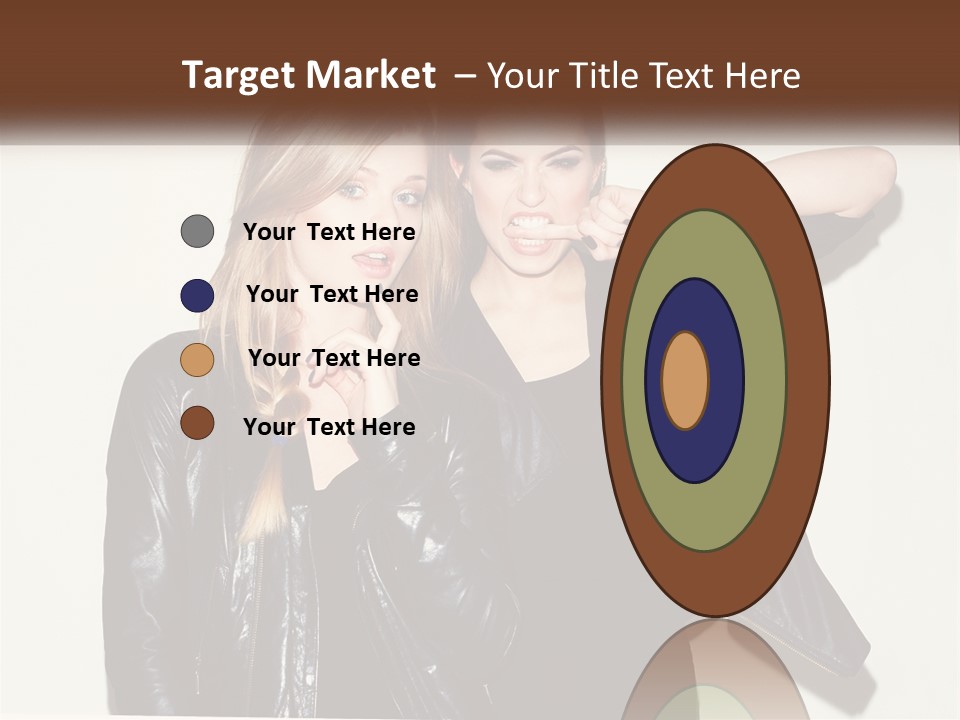 Caucasian Calm Coastal PowerPoint Template