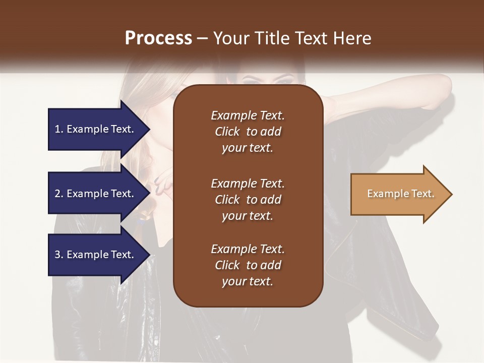 Caucasian Calm Coastal PowerPoint Template