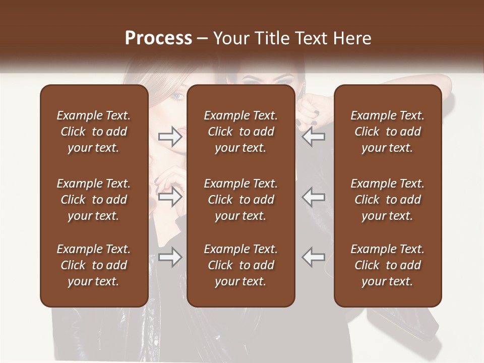 Caucasian Calm Coastal PowerPoint Template