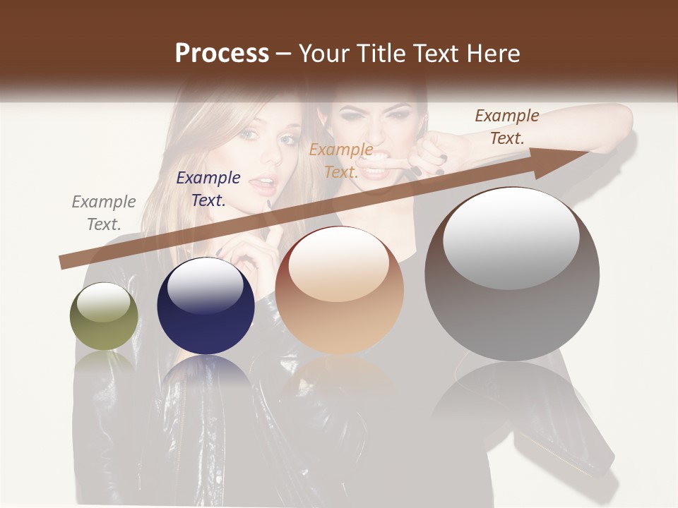 Caucasian Calm Coastal PowerPoint Template