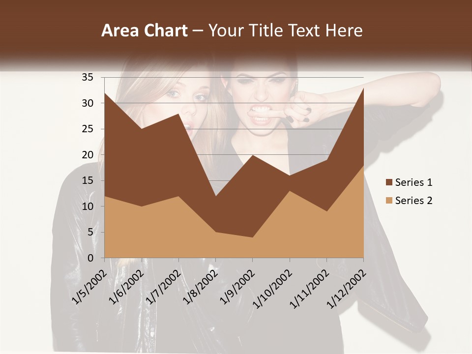 Caucasian Calm Coastal PowerPoint Template