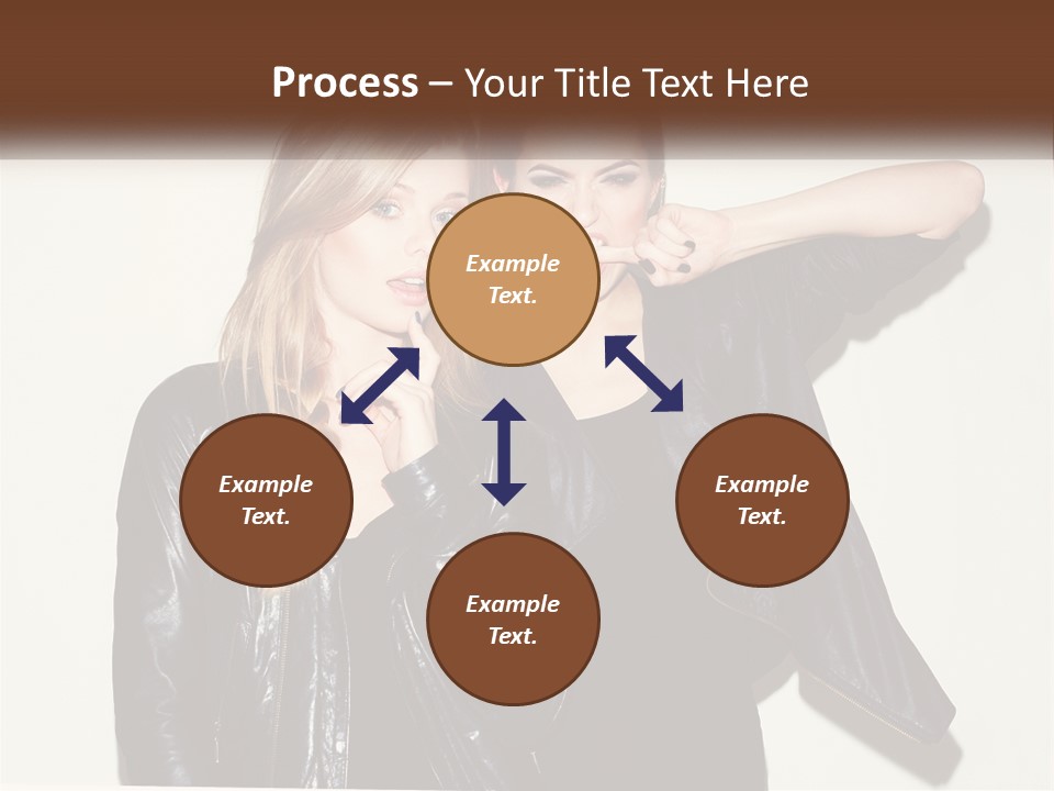 Caucasian Calm Coastal PowerPoint Template