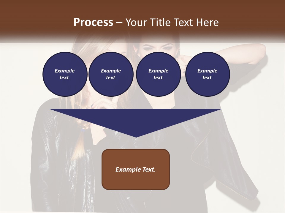 Caucasian Calm Coastal PowerPoint Template
