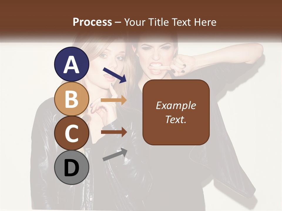 Caucasian Calm Coastal PowerPoint Template