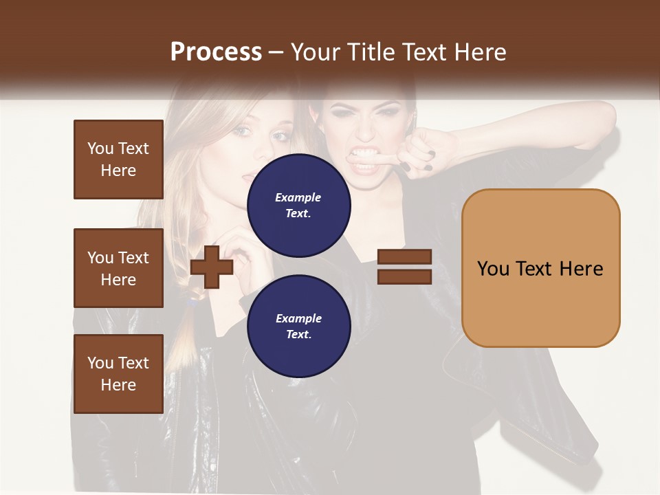 Caucasian Calm Coastal PowerPoint Template