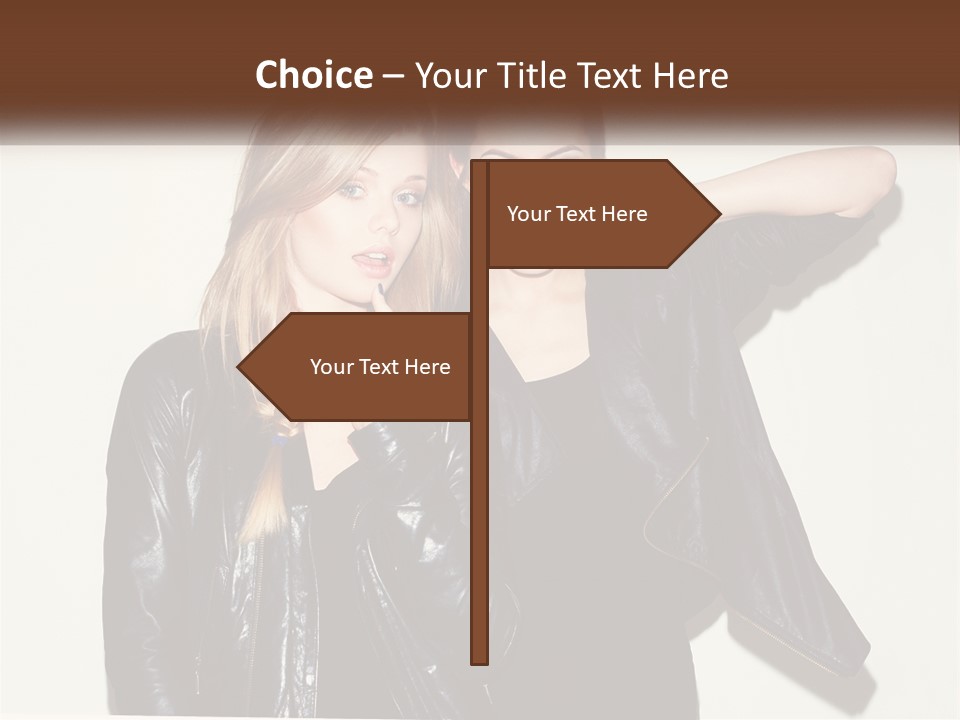 Caucasian Calm Coastal PowerPoint Template