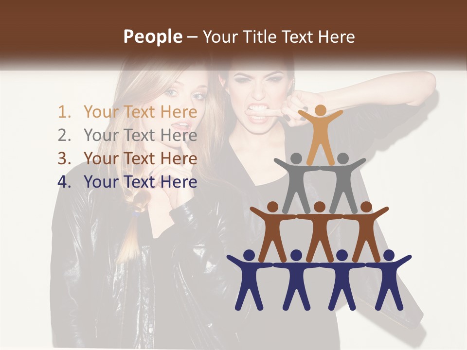 Caucasian Calm Coastal PowerPoint Template