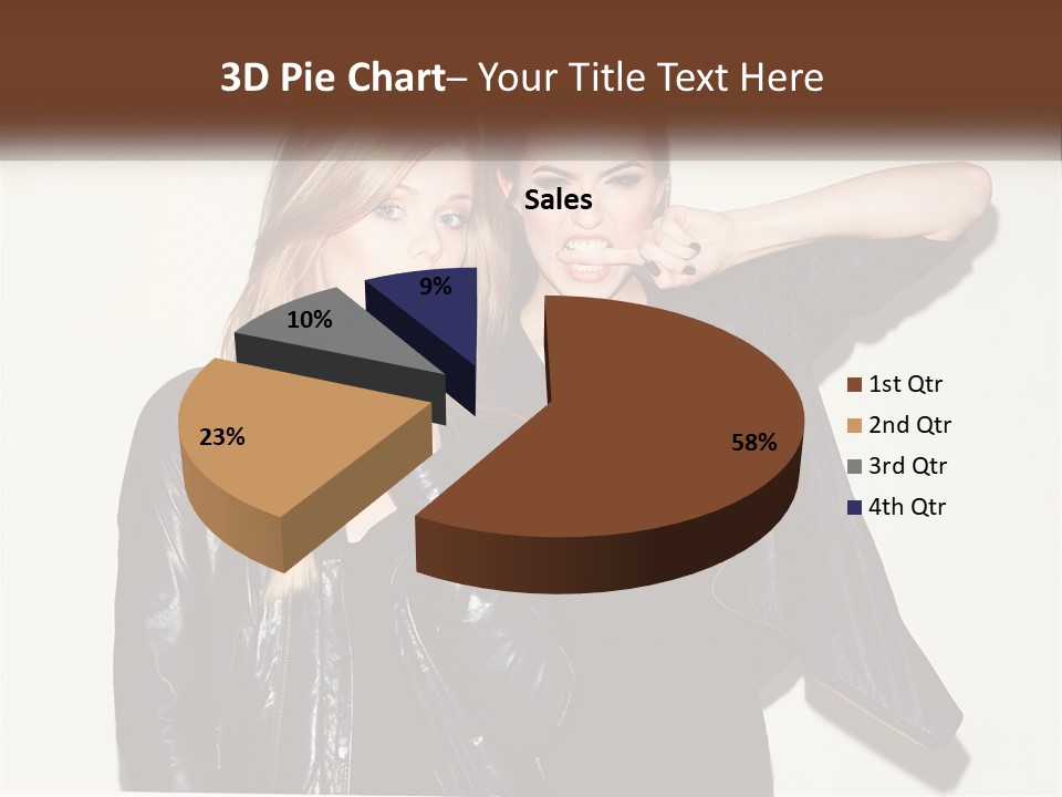 Caucasian Calm Coastal PowerPoint Template