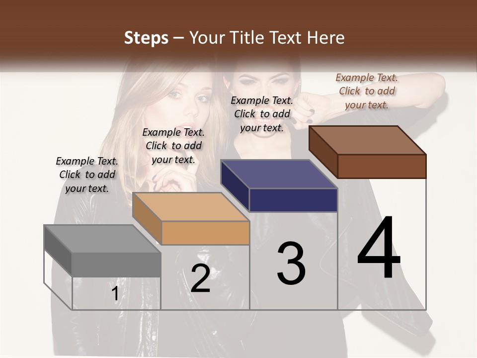 Caucasian Calm Coastal PowerPoint Template