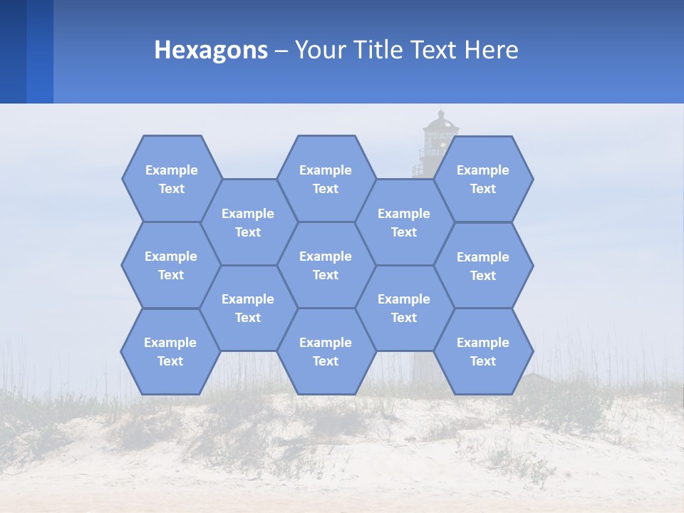 Coast White Caucasian PowerPoint Template