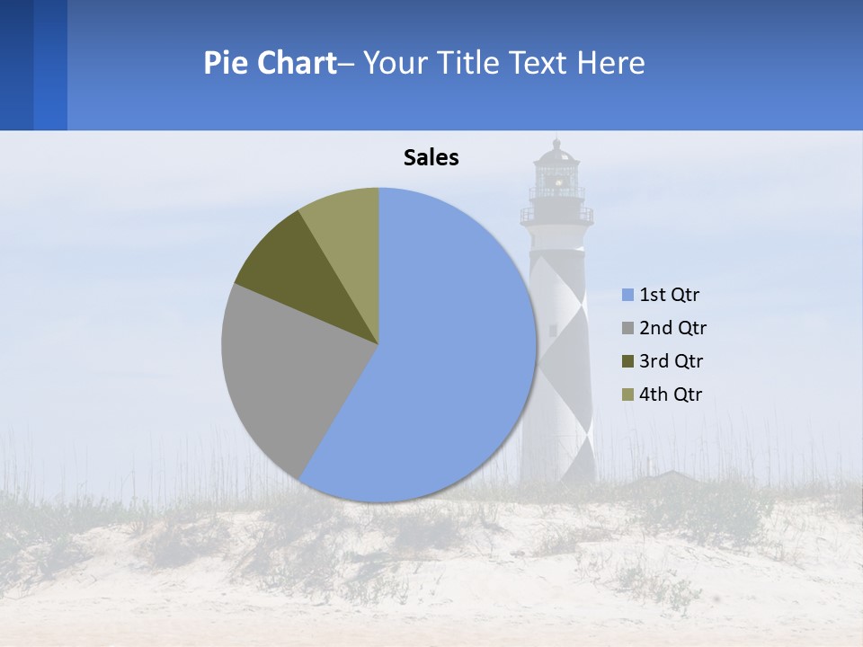 Coast White Caucasian PowerPoint Template