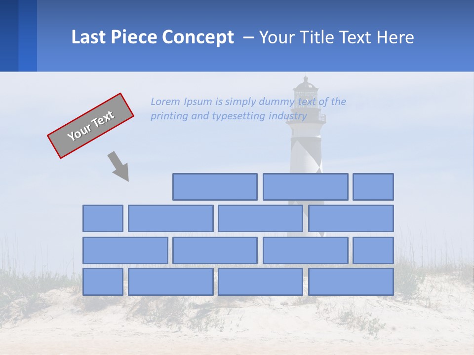 Coast White Caucasian PowerPoint Template