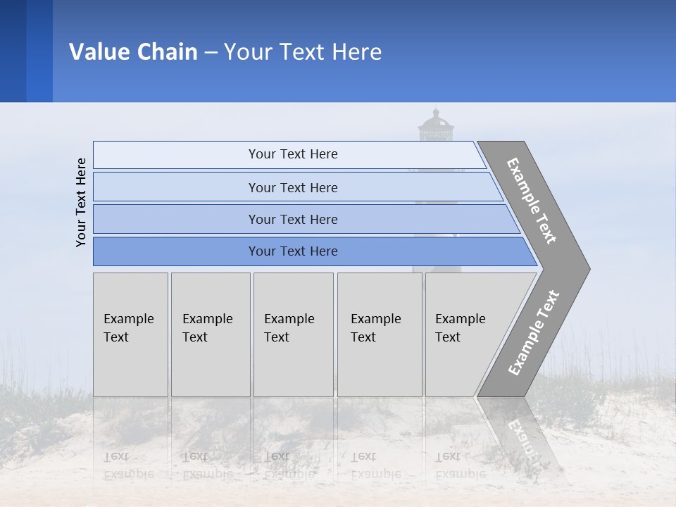 Coast White Caucasian PowerPoint Template