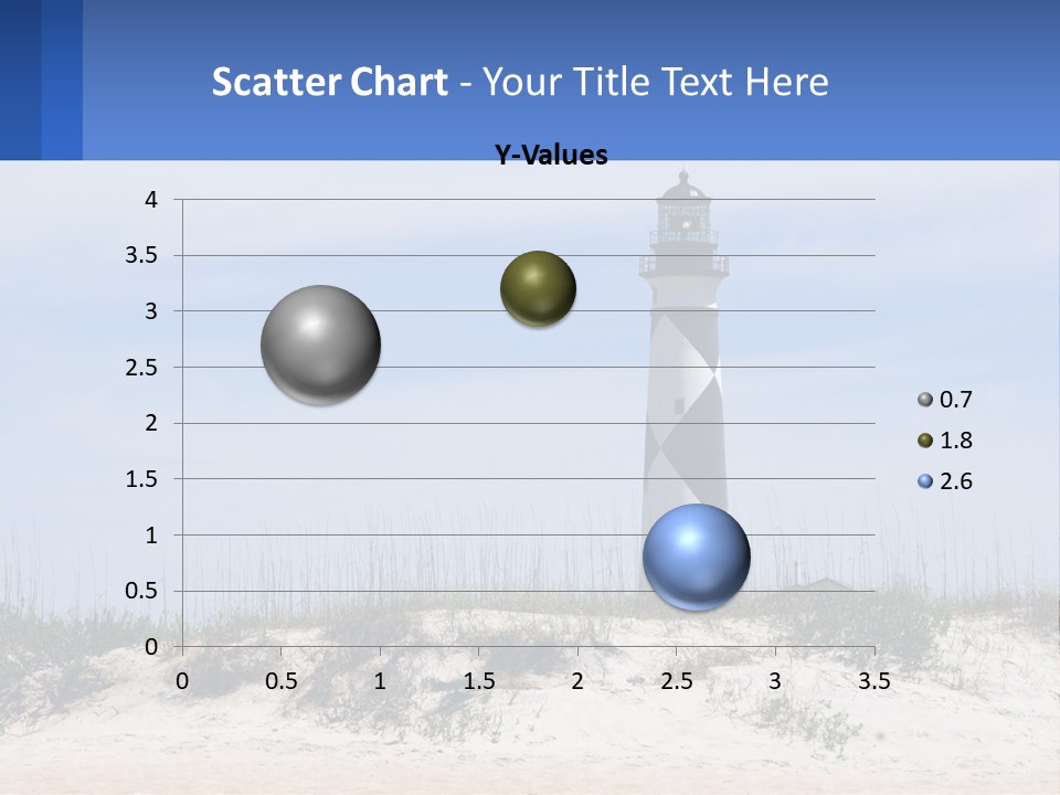 Coast White Caucasian PowerPoint Template