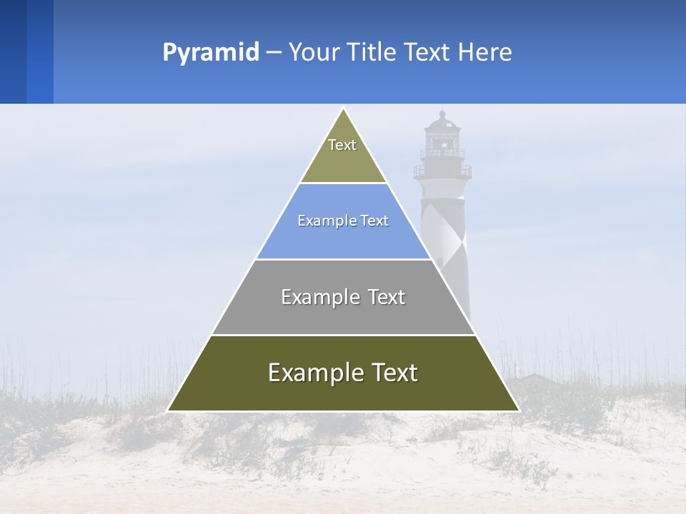 Coast White Caucasian PowerPoint Template