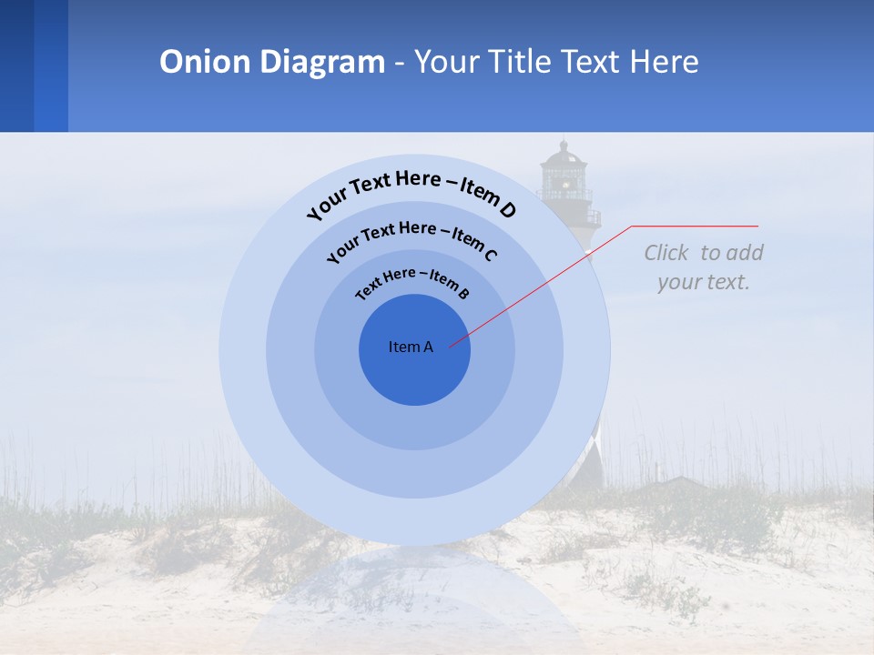 Coast White Caucasian PowerPoint Template