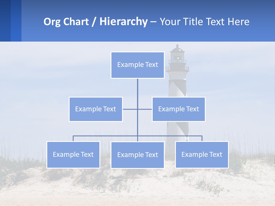 Coast White Caucasian PowerPoint Template