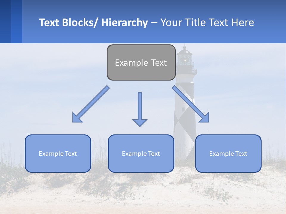 Coast White Caucasian PowerPoint Template