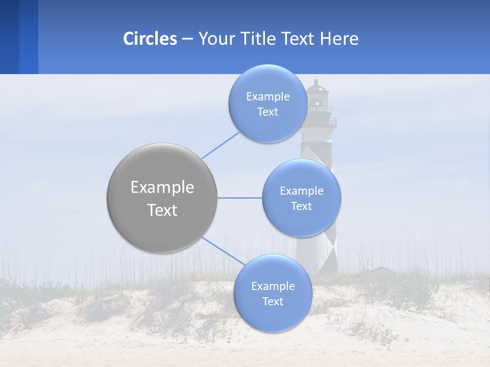 Coast White Caucasian PowerPoint Template