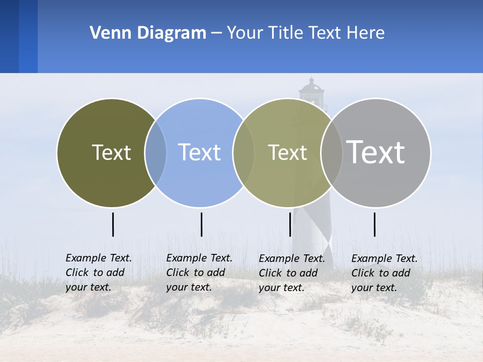 Coast White Caucasian PowerPoint Template