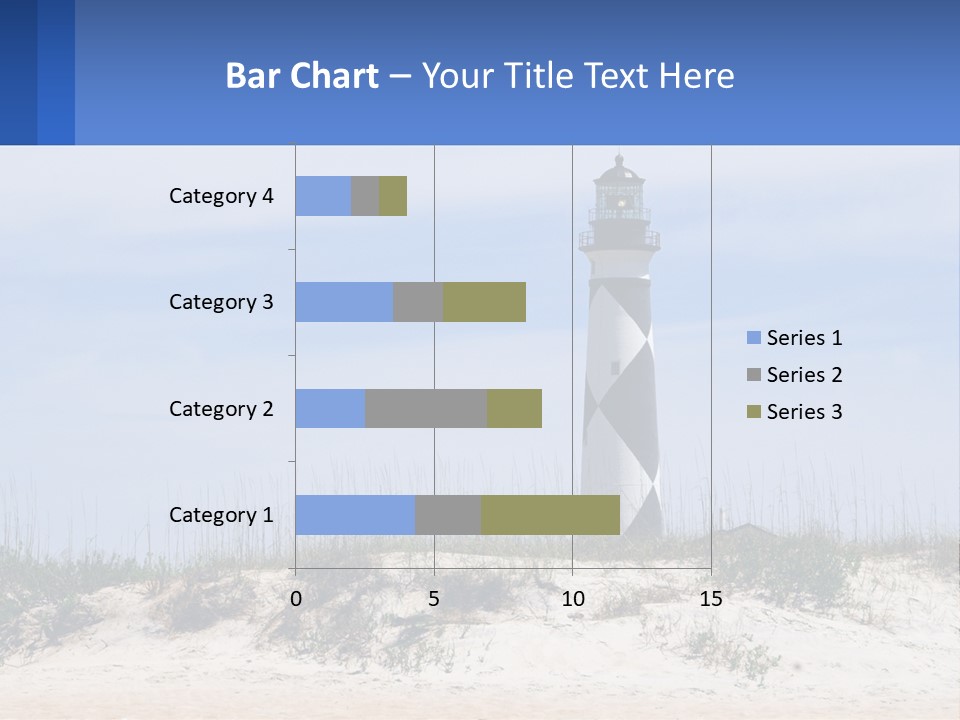 Coast White Caucasian PowerPoint Template