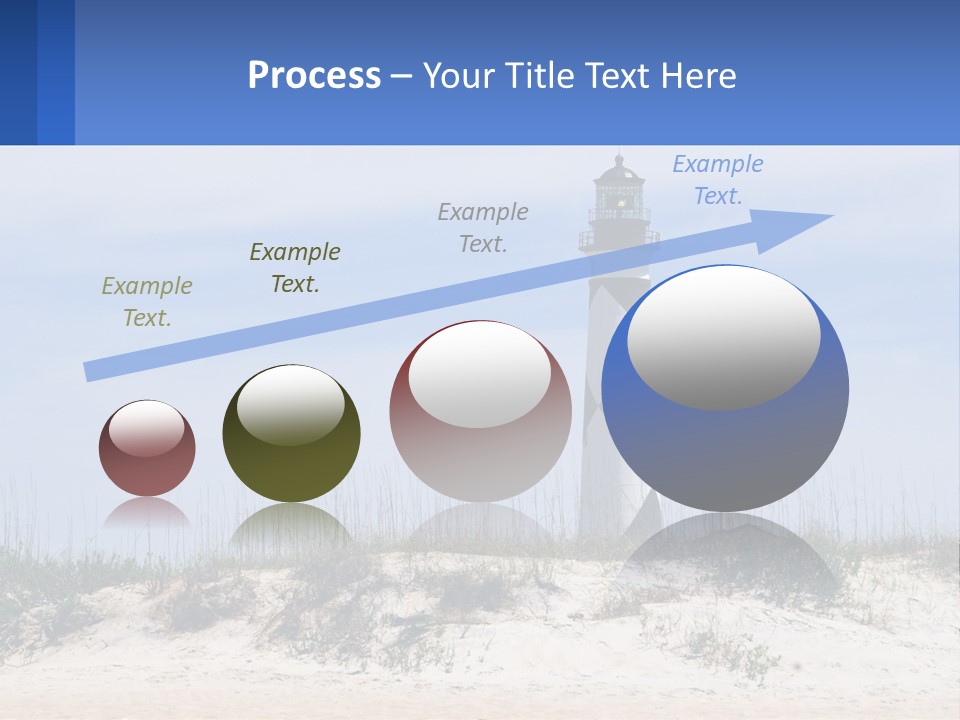 Coast White Caucasian PowerPoint Template