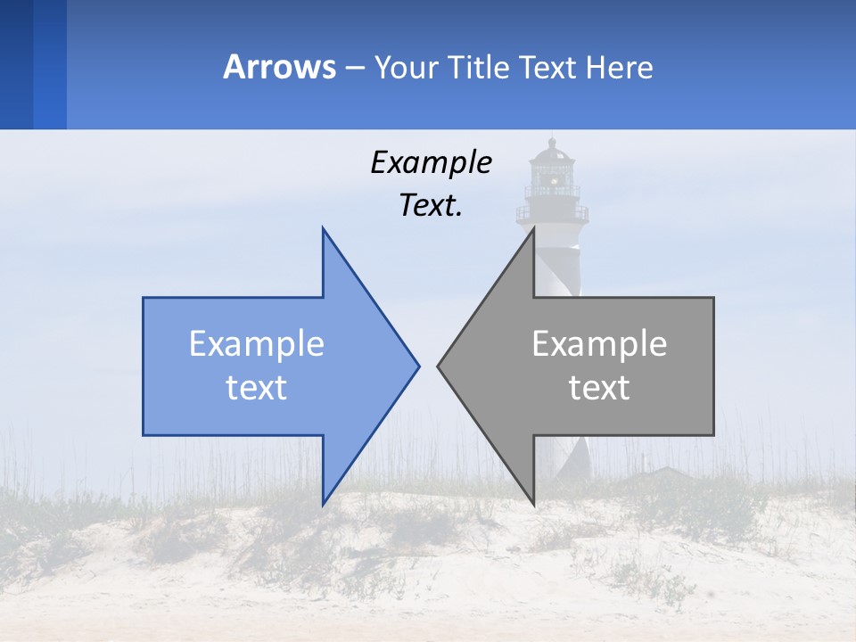 Coast White Caucasian PowerPoint Template