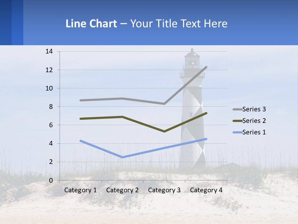 Coast White Caucasian PowerPoint Template