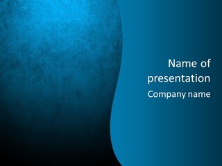 Wave Water Older PowerPoint Template