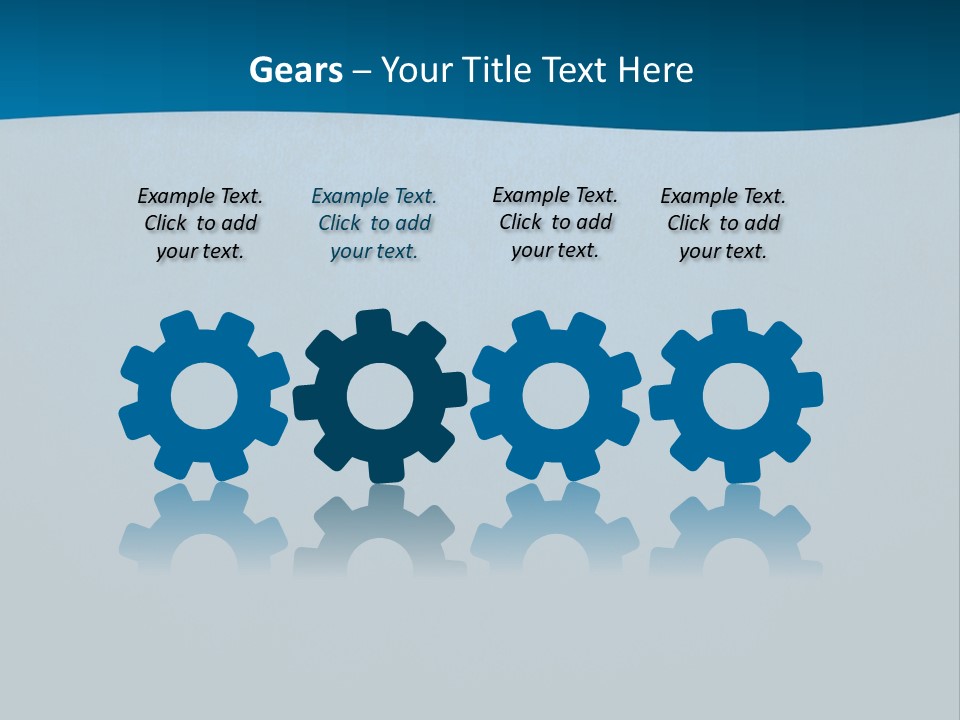 Wave Water Older PowerPoint Template