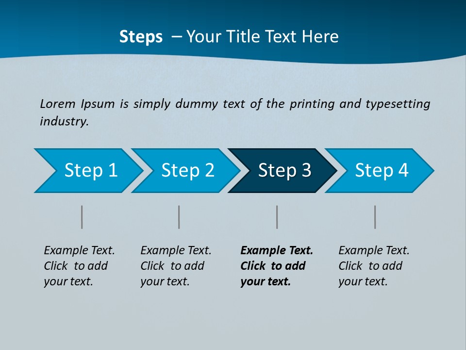 Wave Water Older PowerPoint Template