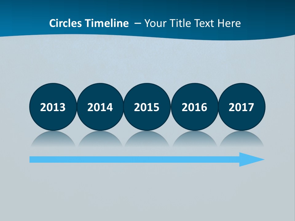 Wave Water Older PowerPoint Template