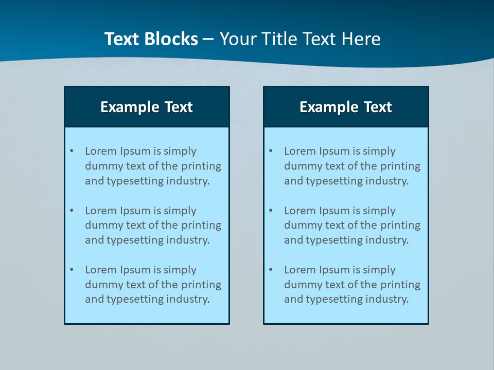 Wave Water Older PowerPoint Template