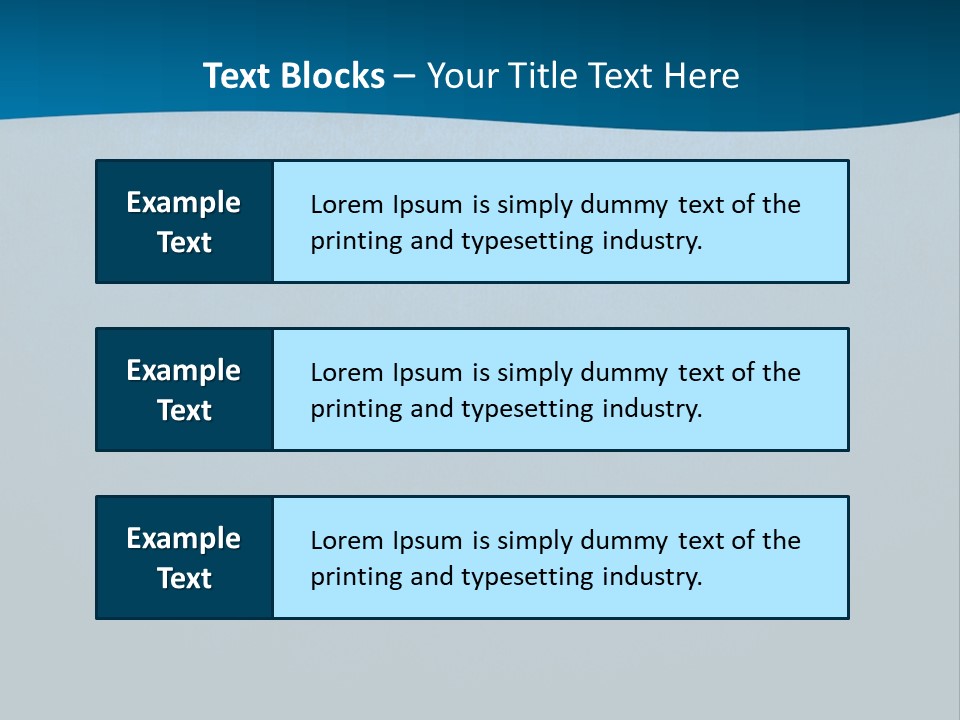 Wave Water Older PowerPoint Template