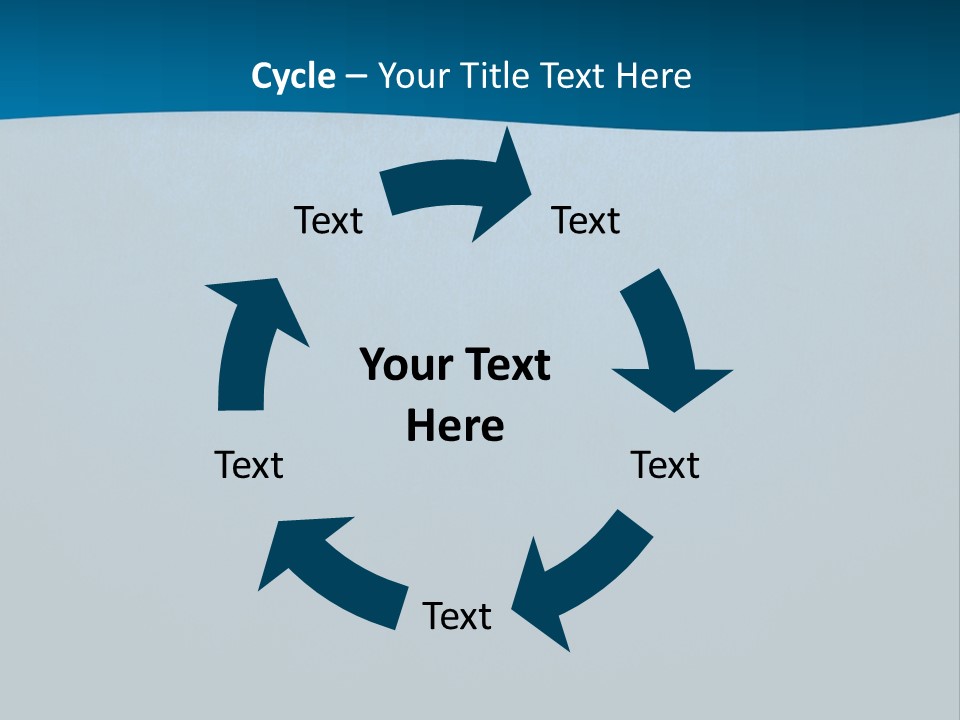 Wave Water Older PowerPoint Template