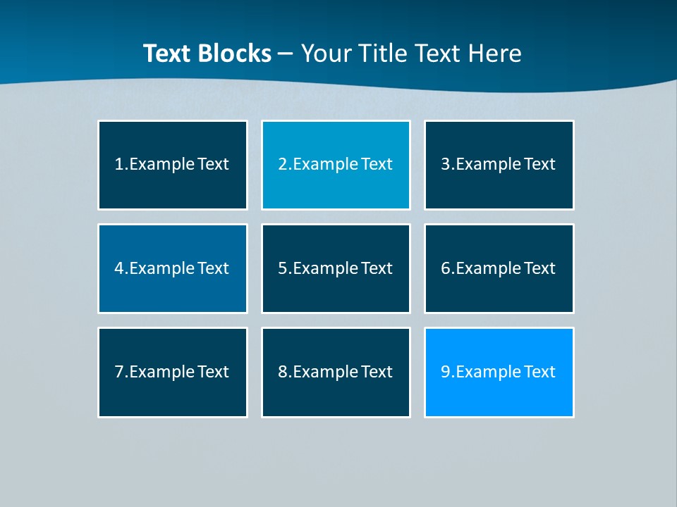 Wave Water Older PowerPoint Template