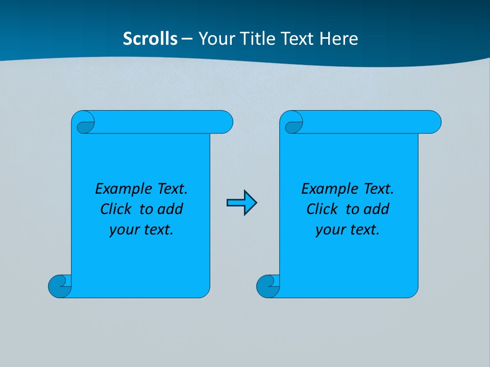 Wave Water Older PowerPoint Template