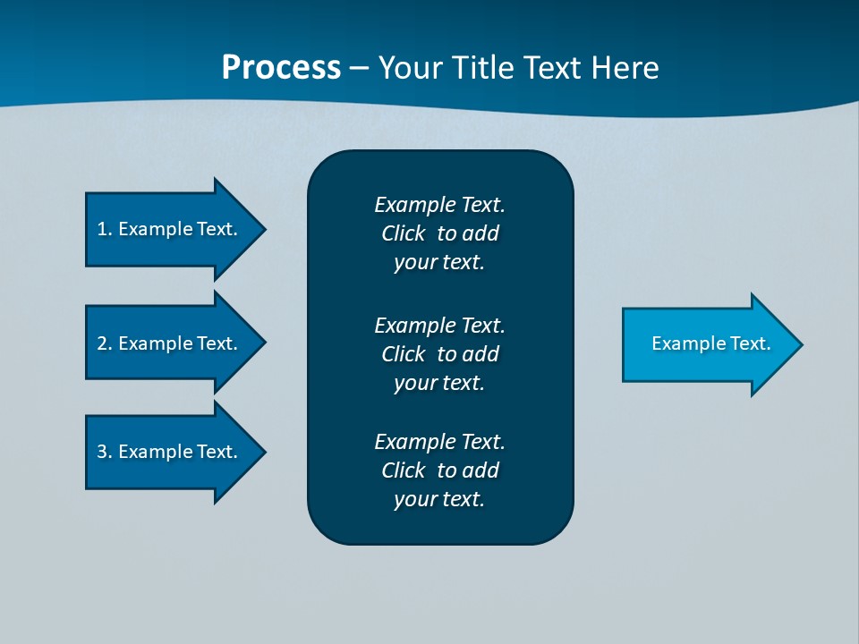 Wave Water Older PowerPoint Template