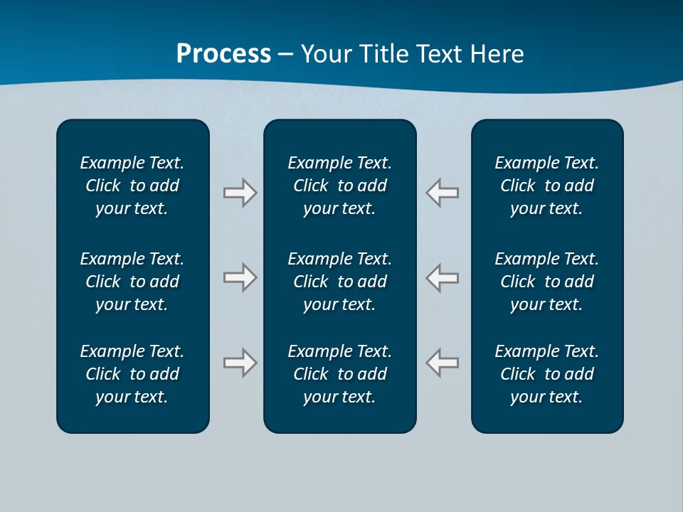 Wave Water Older PowerPoint Template