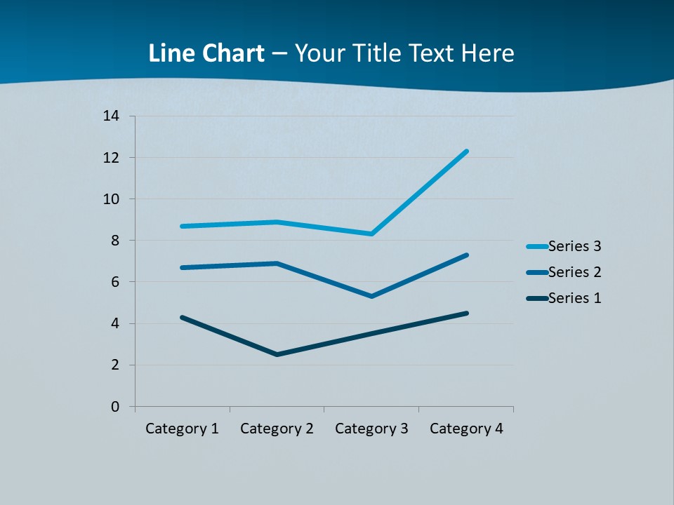 Wave Water Older PowerPoint Template